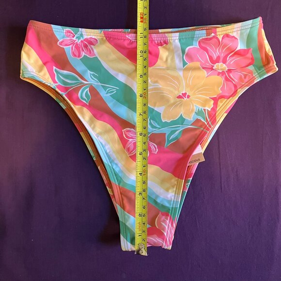 NWT Billabong Chasin Sunbeams High Rise Bikini Bottom size S - Picture 12 of 12